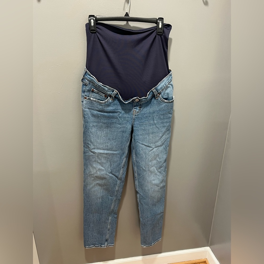 Like New Abercrombie & Fitch The 90s Straight Maternity Jeans